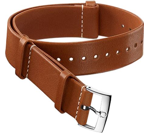 leather nato strap 21mm